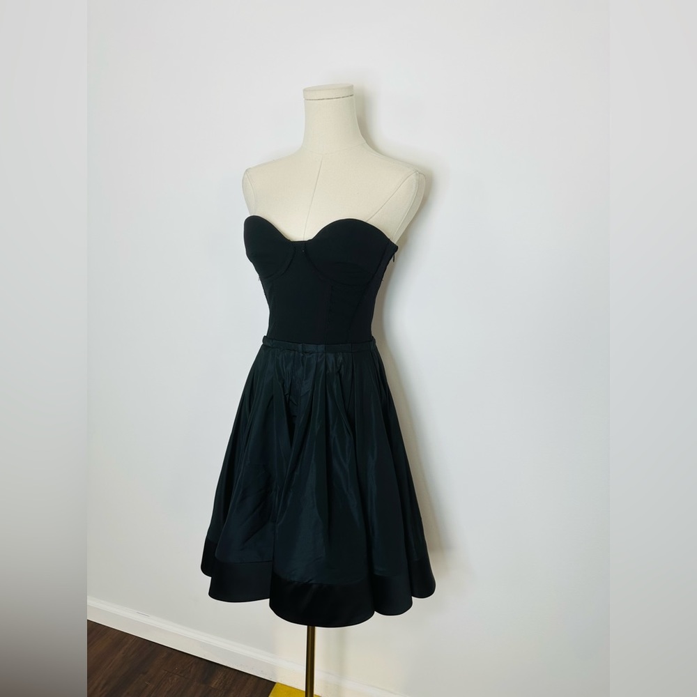 Proenza Schouler Taffeta Bustier Fit-&-Flare Dress - Picture 9 of 15